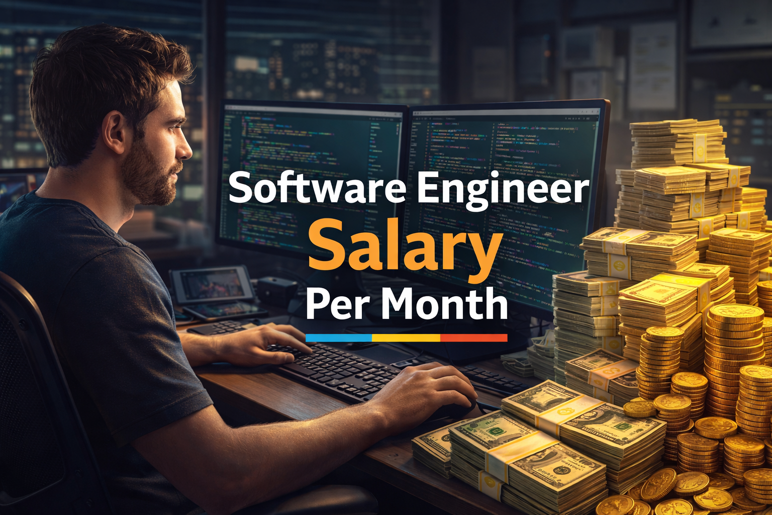 Software Engineer Salary Per Month (Complete Guide 2026)