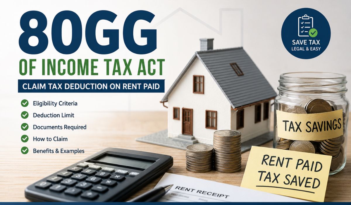 80GG of Income Tax Act: Eligibility, Benefits and Claim Process