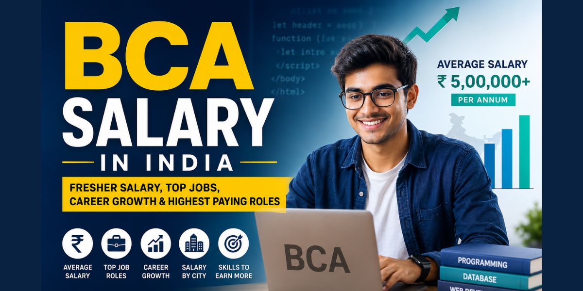 BCA Salary in India: Freshers Salary, Highest Paying Jobs, Career Growth