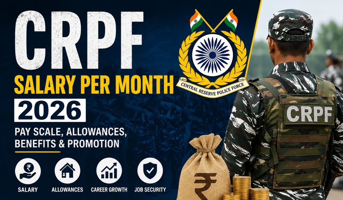 CRPF Salary Per Month: Complete Salary Structure, Allowances