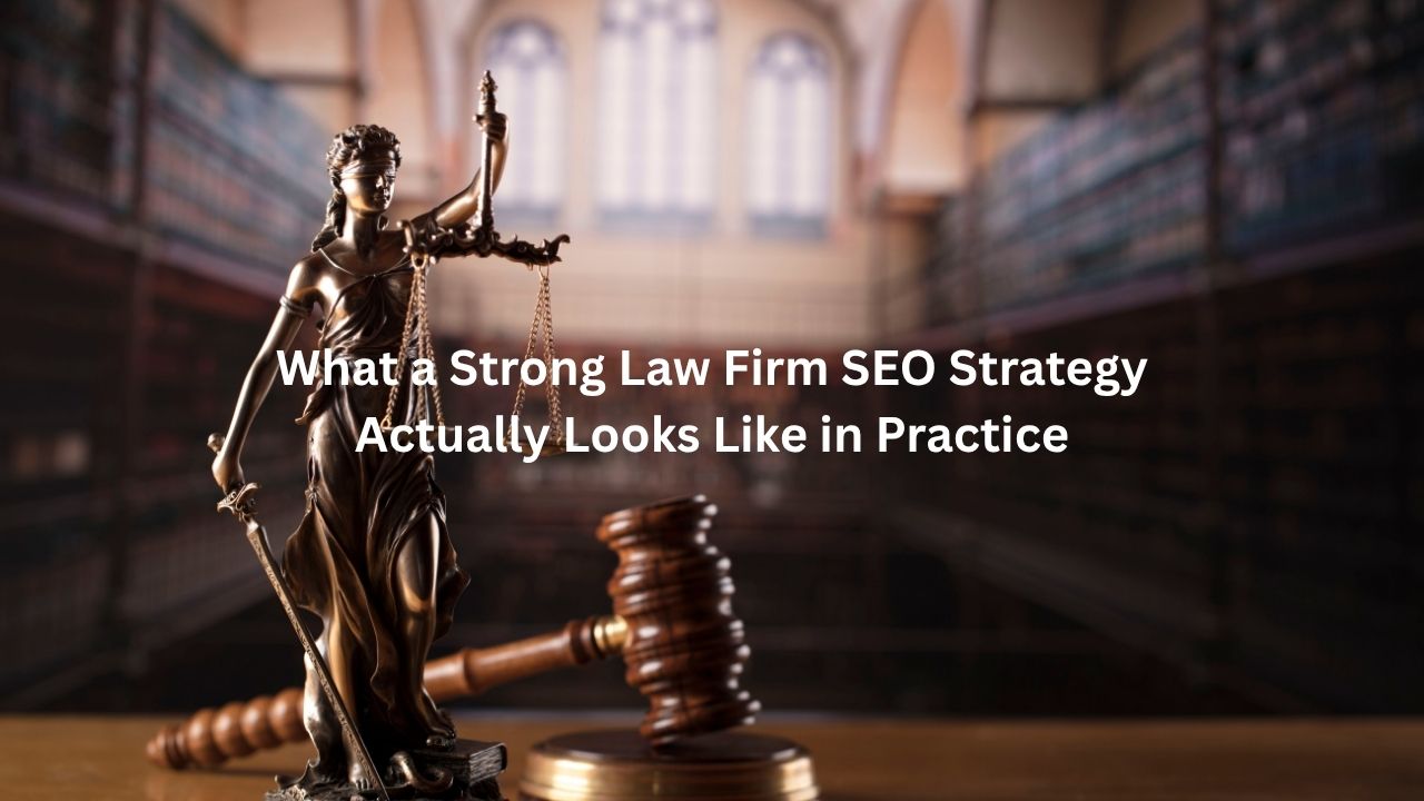 What a Strong Law Firm SEO Strategy Actually Looks Like in Practice