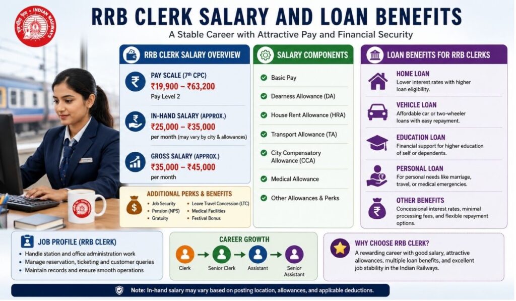 RRB Clerk Salary