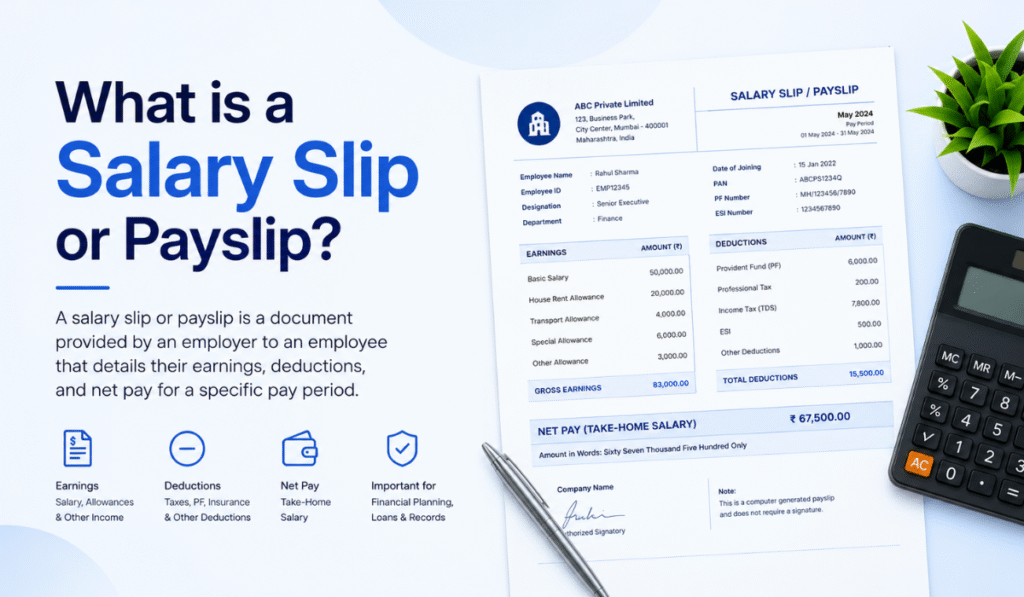 What is a Salary Slip or Payslip
