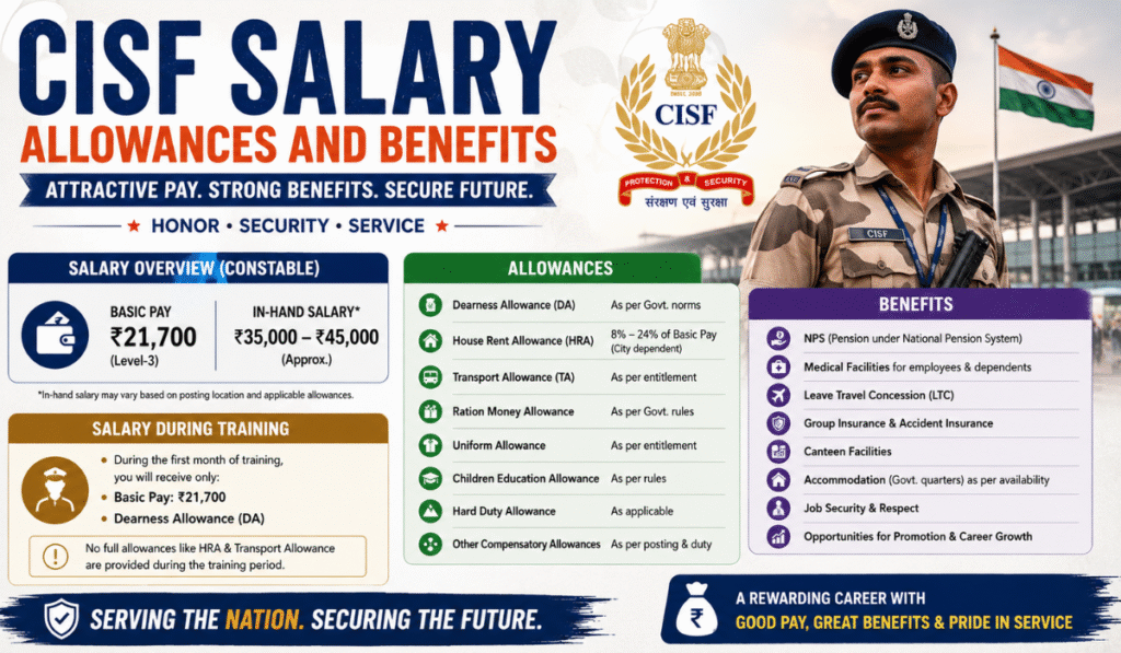 cisf salary
