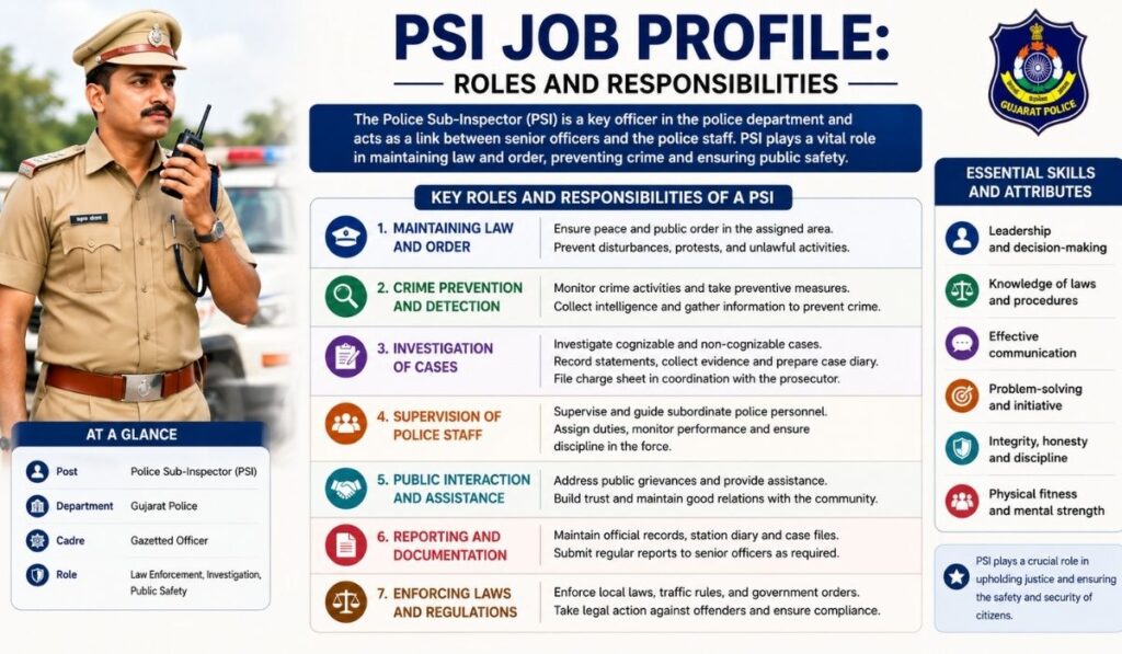 PSI Salary in Gujarat