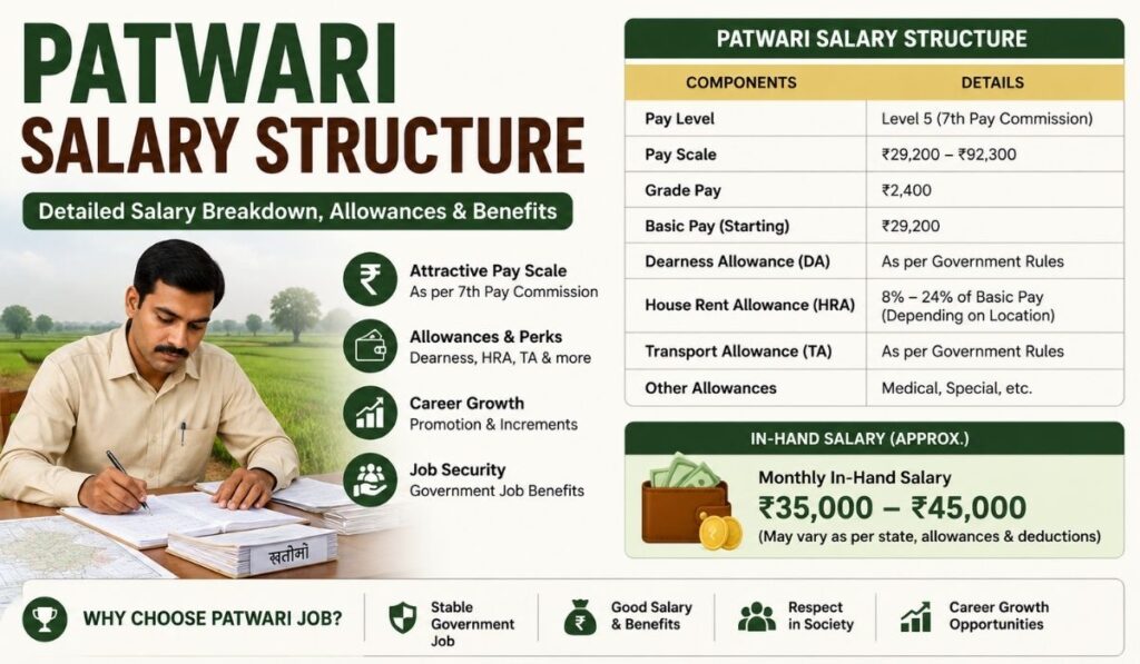 Patwari Salary